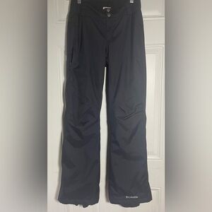 Woman’s Columbia Black Pants With Omni-Tech
